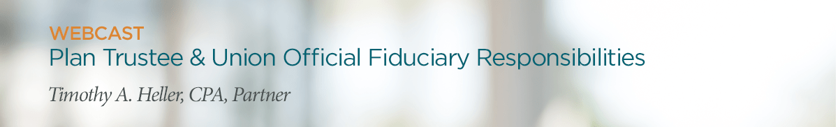 Webcast-graphic-bar plan trustee and fiduciary responsibilities webcast
