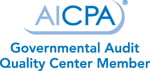 Member of the AICPA Governmental Audit Quality Center