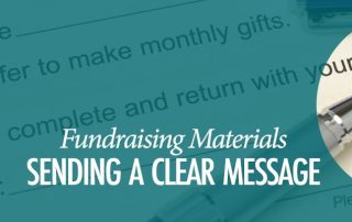 Fundraising Materials Focus
