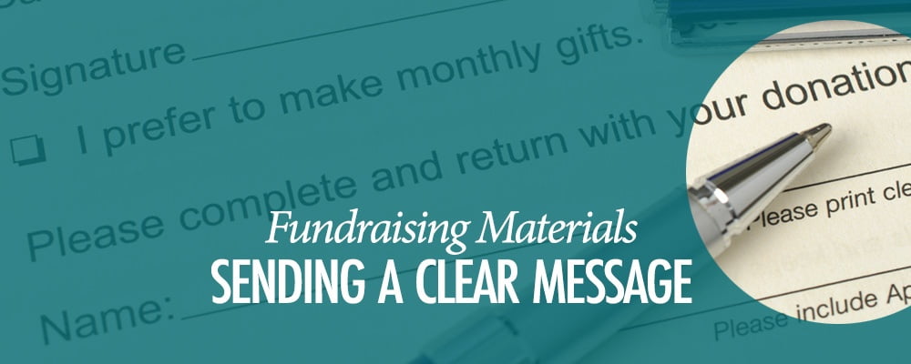 Fundraising Materials Focus