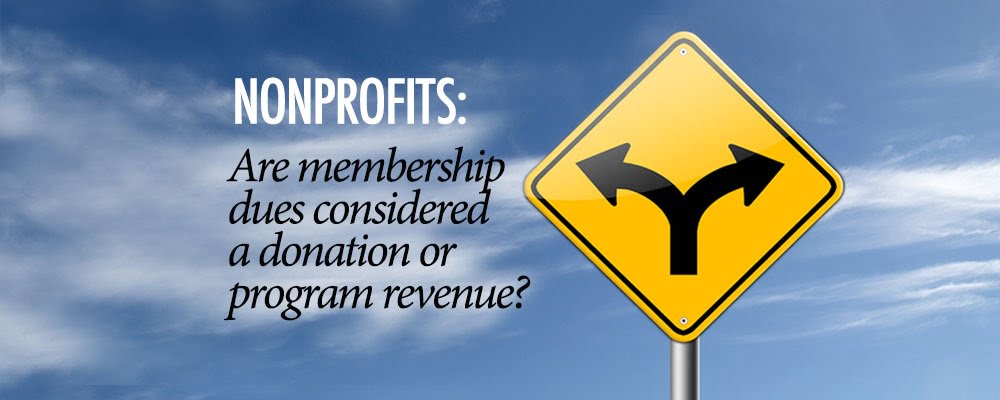 Membership Dues Donation or Revenue?