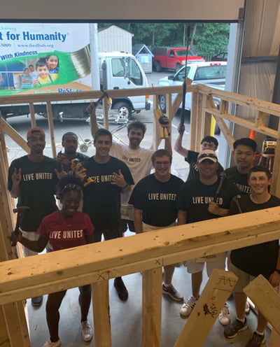 habitat for humanity intern volunteers