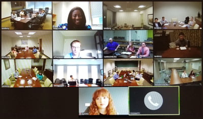 interns participate in knowledge sharing