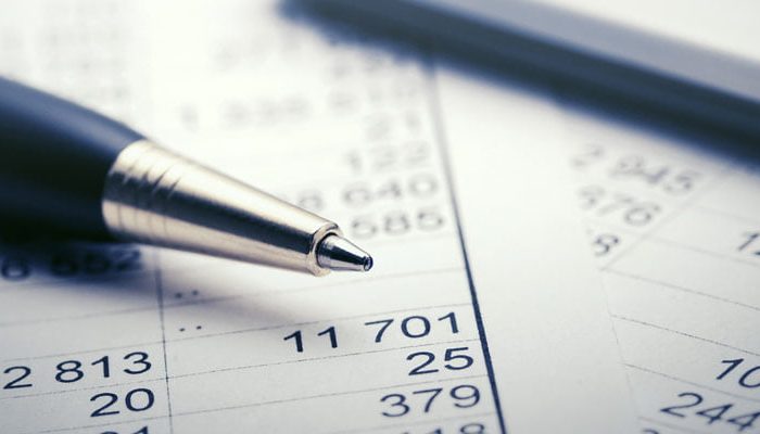 financial spreadsheet accounting income
