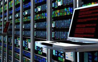 server room in data center