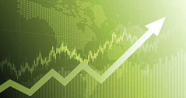 financial growth graphic