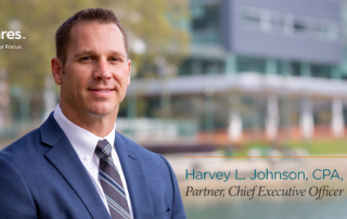 Harvey Johnson PBMares LLP New CEO