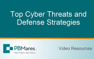 Top Cyber Threats