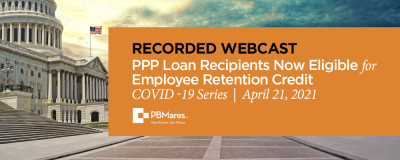 Webinar Recording PPP and ERC