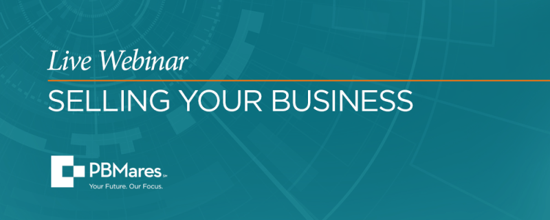 PBMares-Webinar-Selling-Your-Business PBMares Webinar Selling Your Business
