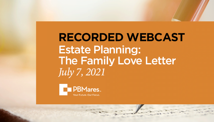 Family Love Letter