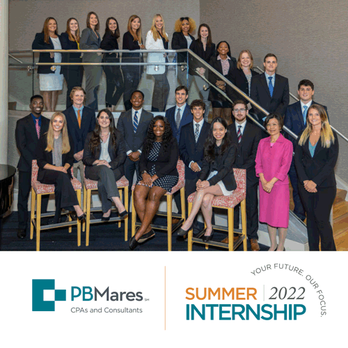 2022 Summer Interns PBMares