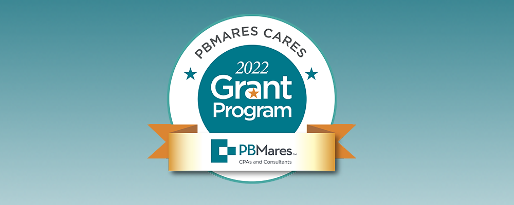 PBMares Cares 2022 Grant Program Logo