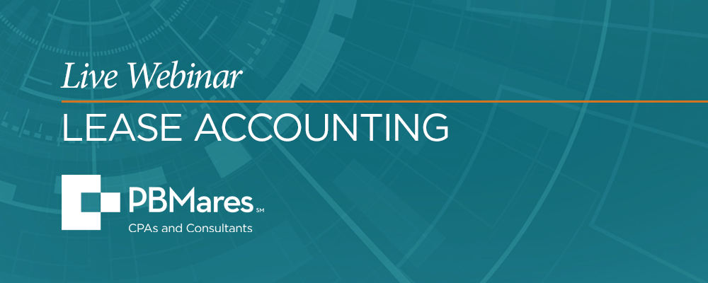 lease accounting live webinar pbmares