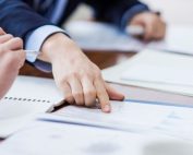 Reviewing financial planning documents