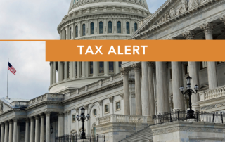 OBBBA tax alert image capitol building