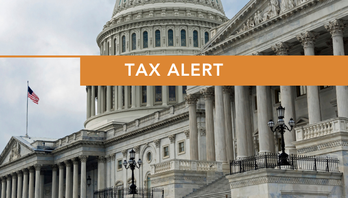 OBBBA tax alert image capitol building