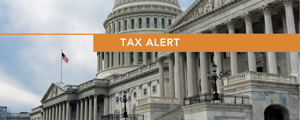 OBBBA tax alert image capitol building