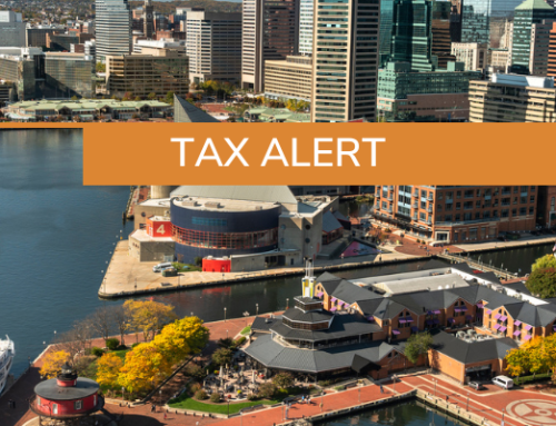 Major Maryland Tax Updates for 2025