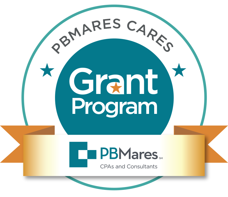 pbmares cares grant program logo