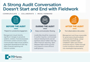 Make the Conversation Useful Before, During and After the Audit 